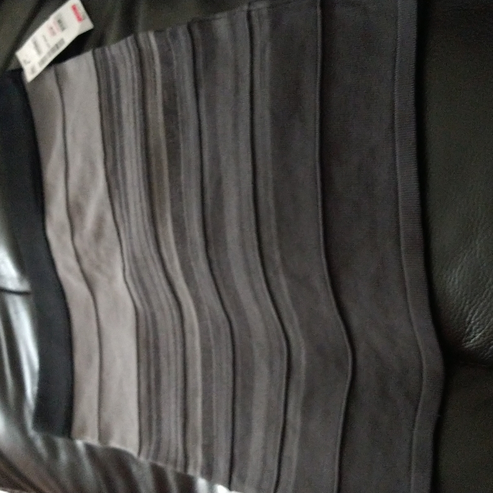 Black and Grey tight fit skirt